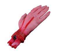Accessoire de main sanglante - Corps mort effrayant, fausse main coupée, décoration d'horreur | Modèle de bras humain, décoration de fête effrayante, accessoire de maison hantée d'Halloween pour une