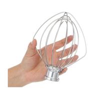 Accessoire De Mélangeur De Fouet De Fil De Ballon D'acier Inoxydable Compatible For Kitchenaid, Outil De Cuisine De Crème D'oeuf De Fouet De Ballon De Nourriture De Gâteau De Farine De K45WW
