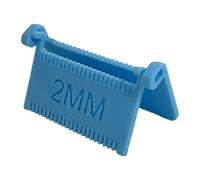 Accessoire de mesure compact pour matelassage, jauge de couture à la main | Règle guide de couture de 3,3 x 5,9 x 1 cm pour couture, règle de couture robuste à la main pour débutants, personnes âgées