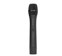 Accessoire de Microphone en ABS pour Enfants, Jouet de Simulation de Microphone, Accessoire léger, Portable et écologique pour Cosplay, Spectacle sur scène, Pratique de la Parole (Blanc) (Noir)