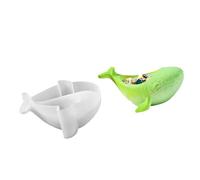 Accessoire de mode en silicone souple et robuste pour faire des décorations uniques en forme de baleine et décoration d'intérieur