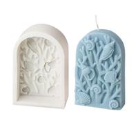 Accessoire de moule en Silicone flexible et robuste pour les castes élégantes et la création de bougies, modèles de Gnomes pour la décoration de la maison, moules en Silicone