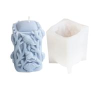 Accessoire de moule en Silicone flexible et robuste pour les castes élégantes et la création de bougies, modèles de Gnomes pour la décoration de la maison, moules en Silicone