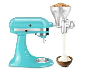 Accessoire de moulin à céréales Kitchenaid pour batteur sur socle Kitchenaid, accessoires et accessoires de cuisine, moulin à farine, mélangeur de blé pour broyer le blé, le maïs, l'avoine, le