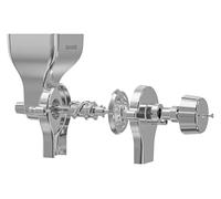 Accessoire de moulin à grains entièrement métallique, compatible avec les robots pâtissiers KitchenAid et les broyeurs à grains à 12 niveaux de réglage.