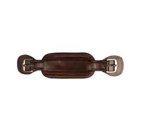 Accessoire de muserolle pour cheval en cuir Dy'on NE coll 1/2" Marron Cob
