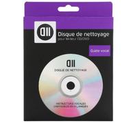 Accessoire de nettoyage - D2 - Disque de nettoyage - Compatible CD/DVD - Élimine poussière - Boîte plastique