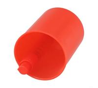 Accessoire de pêche à la carpe - Pot à granulés - Dispersion contrôlée de l'appât - Système d'alimentation avancé - Ajustement sécurisé pour canne à pêche de 2 à 6 mm - Matériau PP rouge, vert, blanc