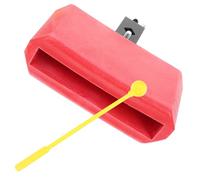 Accessoire de Percussion pour Batterie, Cloche Rouge Légère