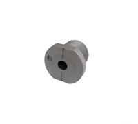 Accessoire de perforation 3 en 1, manchon de perceuse en métal pour dispositif de poinçonnage de tenon, bague de perçage en acier CNC avec filetage M20 x 1,5, collier d'arrêt pour forets (6 mm)