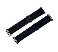 Accessoire de perruque sans colle - Bandeau confortable - 1/2 pièces - Bande élastique réglable avec boucle en métal - Confortable et sécurisé - Fibre de polyester - 2 pièces