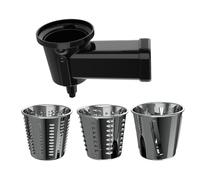 Accessoire pour pétrisseur Cecotec Twist&Fusion Salad Noir, 3 pièces, compatible avec Twist&Fusion Noir G
