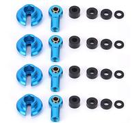 Accessoire de pièces de rechange RC de rotule d'extrémité de biellette pour voiture RC 1-10 ECX 2 roues motrices (Bleu ECX1038B)