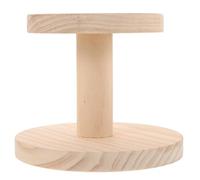 Accessoire de Planche à Repasser en Bois Beige, Base Épaisse | Structure Simple, Usage pour Repassage et Couture, Fixe les Vêtements, Compatible Défroisseur Vapeur