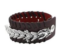 Accessoire de poignet norvégien réglable en cuir d'inspiration unique pour homme qui aime les déclarations de mode uniques pour homme, One Size, Comme décrit, Comme décrit