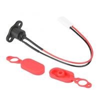 Accessoire de port de charge pour scooter électrique M365PRO avec coque étanche flexible et connexion de charge en silicone lisse et fiable