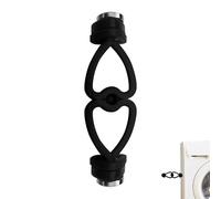 accessoire de porte de lave-linge - ouvre-porte de machine à laver à chargement frontal avec une conception flexible qui s'adapte à la plupart des lave-linge pour un séchage correct, empêchant l'accum