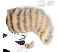 Accessoire de queue de cosplay flou - Décoration de costume en peluche mobile, ornement de véhicule de jeu de rôle animé, accessoire de performance créative avec design de mouvement | Décoration de fê