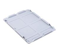 Accessoire de rangement - ALLIT - Couvercle coiffant Euro 600 - Plastique - Gris - Intérieur