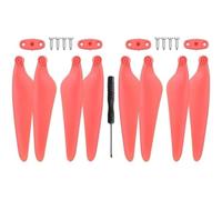 Accessoire de Rechange for Clip d'hélice for Drone quadricoptère H117S Zino Pro Zino2(Red Props 8pcs)