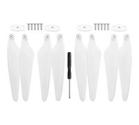 Accessoire de Rechange for Clip d'hélice for Drone quadricoptère H117S Zino Pro Zino2(White Props 8pcs)