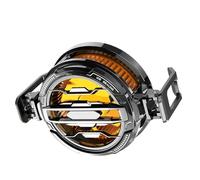 Accessoire de Refroidissement Compatible - Module de Flux d'air Turbo Silencieux, Refroidisseur à arrière Rechargeable | Solution Thermique Mobile légère pour appareils, enregis