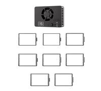 Accessoire de refroidissement de caméra compatible avec différents modèles pour A7M4 A7C ZVE1 / 10 A6700 améliore les, dissipation thermique efficace