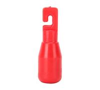 Accessoire de Remplacement de Pointe de Canne à Rouler 2 Pièces pour Canne de Marche Aveugle (Type à Crochet)(rouge)