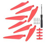 Accessoire de remplacement d'hélice de Drone RC, Propulsion forte, mobilité maximale Hubsan H117S Zino vert (Rouge)