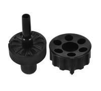 Accessoire de Remplacement pour Cymbale de Batterie en Plastique Noir | Finition Élégante et Contours Uniques, Compatible avec Cymbales Acoustiques et Électroniques, pour Studios et Concerts