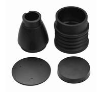 Accessoire de remplacement pour MAZZER Mini moulin à café noir 4.5x3.2x3.2inch Moulin à café Trémie en alliage d'aluminium à dose unique avec soufflet en silicone (Type 1)