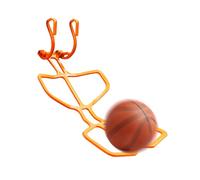 Accessoire de retour de basket-ball portable pour entraînement en intérieur, amélioration de la précision de tir avec aide à l'entraînement attrape-balles