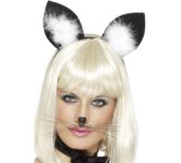 Accessoire De Robe Fantaisie Pour Femmes Avec Oreilles De Chat Sur Un Serre-Tête