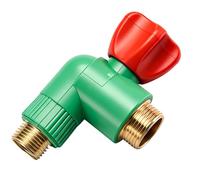 Accessoire de robinet à boisseau sphérique à passage direct - Noyau à haut débit entièrement ouvert pour chauffe-eau, réducteur de pression et soupapes de sécurité | Composant de valve d'angle en