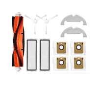 Accessoire de sac à poussière RLS3D aspirateur sac à poussière brosse principale accessoire de remplacement de lingette, Compatible for Xiaomi Dreame Bot D10 Plus (Color : 11PCS)