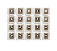 Accessoire de sac à poussière RLS3D aspirateur sac à poussière brosse principale accessoire de remplacement de lingette, Compatible for Xiaomi Dreame Bot D10 Plus (Color : 20PCS)