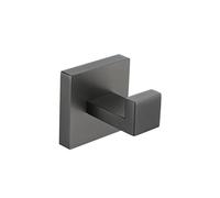 Accessoire de Salle de Bain Gris brossé en Acier Inoxydable, Porte-Serviettes en métal, Porte-Papier Toilette, Crochet pour Peignoir, Barre à Serviettes, matériel de Toilette, Crochet pour p