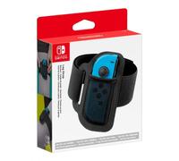 Nintendo Leg Strap Fibre de coton, Elastane, Nylon, Polyester Noir