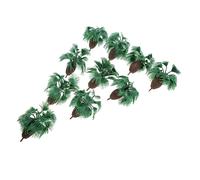Accessoire De Scène Miniature En Forme D'Arbre De Palmier En Plastique, 10 Pièces, 6cm