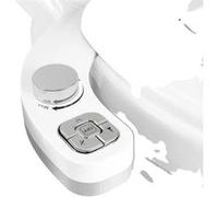 Accessoire de siège de toilette bidet, design ultra fin, 3 fonctions, Chrome chrome