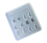 Accessoire de sushi en silicone souple en forme de résine époxy, pendentif de décoration pratique, outil de fabrication de bijoux