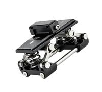 Accessoire de suspension sous la selle pour le cyclisme sur gravier, unité de coussin de liaison en aluminium avec large compatibilité avec la tige de selle de vélo, amortisseur de siège de suspension
