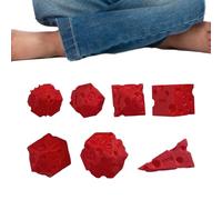 Accessoire de table 7 pièces numérotées réalistes et mignonnes | Dés à fromage et plateau de jeu pour débutants, maison, pique-nique, activités, famille, amis, collègues, adolescents