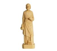 Accessoire de table stylisé Statue de Saint à vendre Statue de Saint en résine pour la maison Figurine Ornements pour chambre Jardin Salon Décoration de table (Beige, 6x3cm)