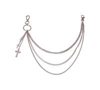 Accessoire de taille en métal avec fermoir sécurisé - Bijou de corps léger pour robes, jeans, occasions formelles - Accessoire de taille multicouche de luxe, taille unique, Comme décrit, Comme décrit.