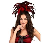 Accessoire de tête pour déguisement - Serre-tête cabaret plumes adulte