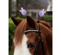 Accessoire de têtière pour cheval QHP Easter Violet TU
