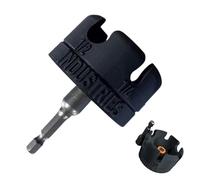 Accessoire de tournevis hexagonal : jeu d' d'écrou à changement rapide, insert en acier portable antidérapant pour perceuse, sans entretien, ergonomique pour réparation d'assemblage de