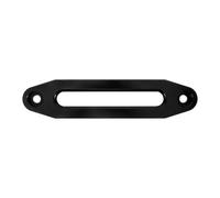 Accessoire de Treuil Guide-câble Métallique à Œillet 10 Pouces | Alliage de Zinc Noir, Haute Résistance pour Câble et Corde Synthétique, Installation Facile