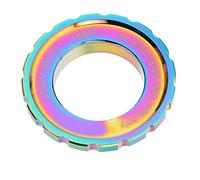 Accessoire de Vélo, Centerlock Lockring Center Lock Wheelset Hub Barrel Shaft Disc Rotor Lock Ring for Bike Mountain Bike (Multicolore)